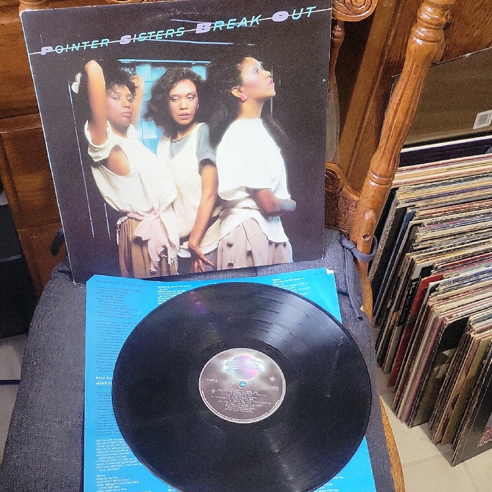 Pointer Sisters Break Out Vinyl Record~1982